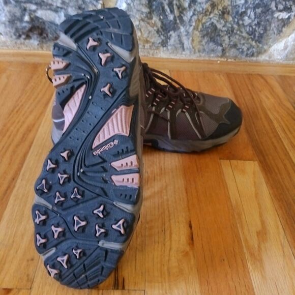 Columbia Kalbab Womens Hiking Shoe Lace Up Brown Purple BL3571-231 Size 11 - Picture 6 of 8